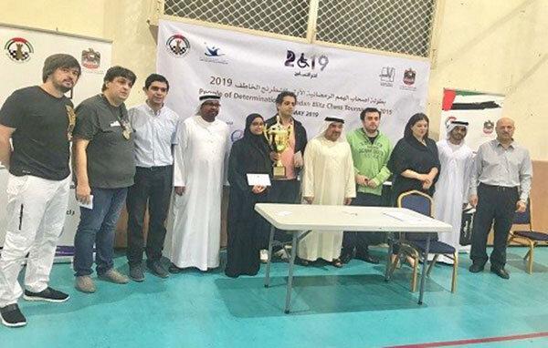 قائم مقامی قهرمان شطرنج برق آسای جام رمضان امارات شد