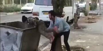 بازداشت فرد اهانت کننده به کودک زباله گرد