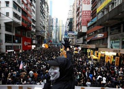 صدها معترض هنگ کنگی در اعتراضات سال نو بازداشت شدند