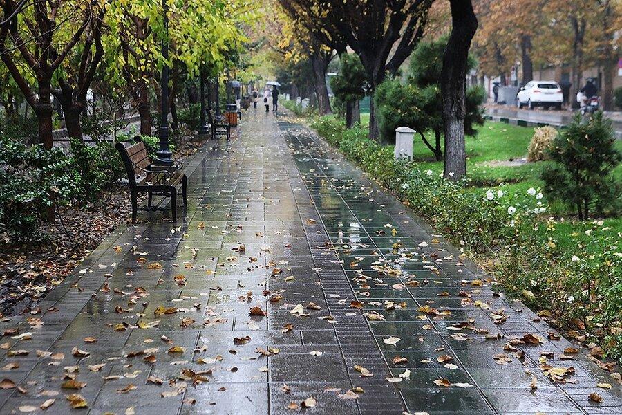 ورودسامانه بارشی به تهران ، زمان بارندگی در پایتخت