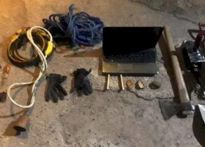 دستگیری باند حفاری غیرمجاز در شهرستان اسکو