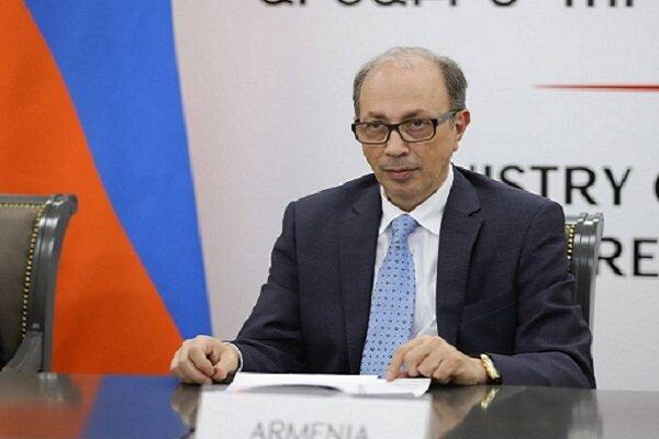 وزیر خارجه موقت ارمنستان استعفا داد