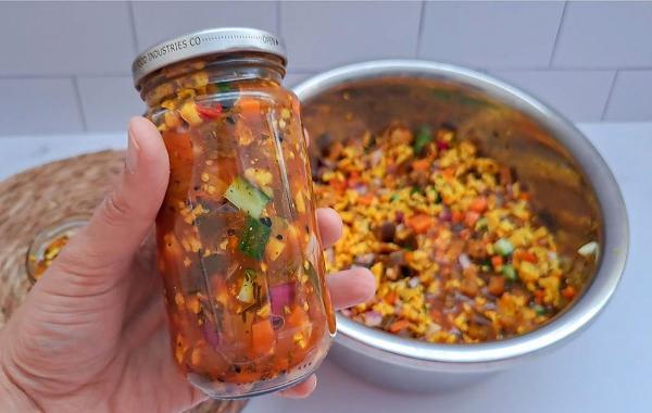 طرز تهیه ترشی لیته بندری خوشمزه (4 مدل مختلف)