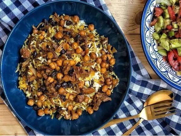 طرز تهیه نخود پلو عربی ، ادویه مخصوص نخود پلو عربی چیه؟